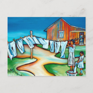 Grey Gallery: Wash Day Postcard