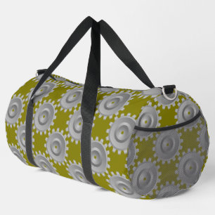 Grey Gears Duffle Bag