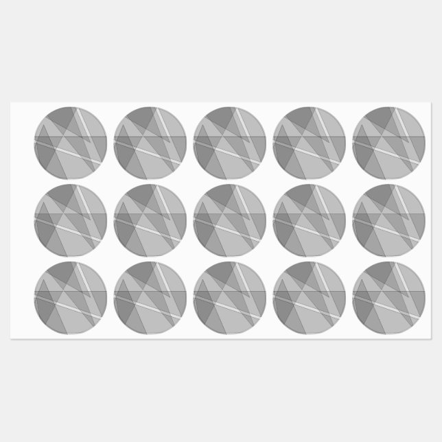 Grey Geometric  (Sheet)