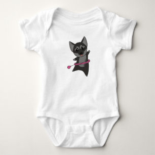 Grey German Shepherd Hullern Sports Tire Hula Baby Bodysuit