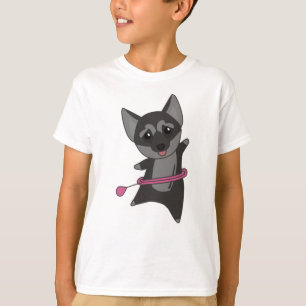 Grey German Shepherd Hullern Sports Tire Hula T-Shirt