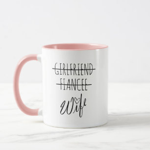Grey Girlfriend Fiancee Wife for women Mug