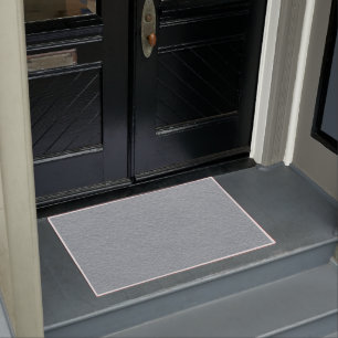Grey Glitter  Doormat