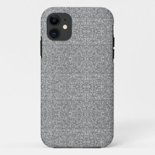 Grey glitter sparkle iPhone 11 case
