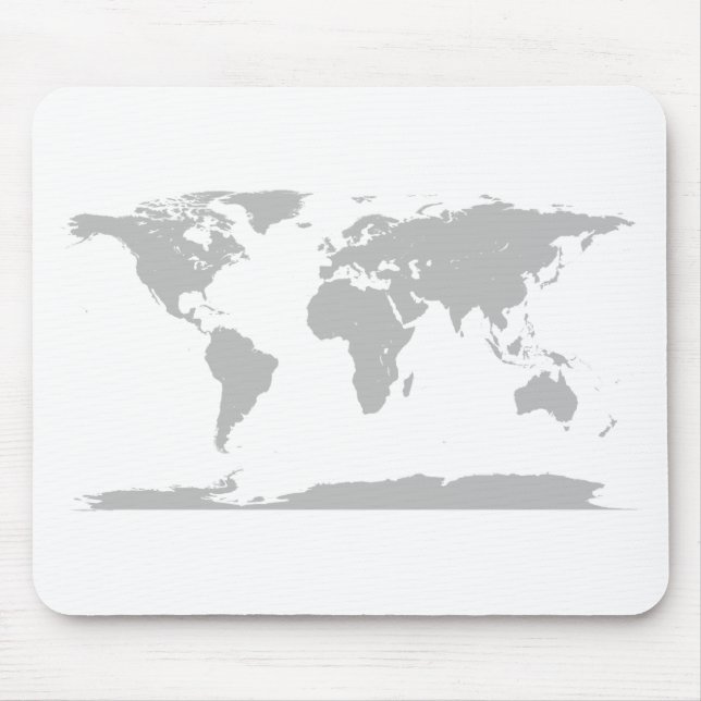 grey globe mouse mat (Front)