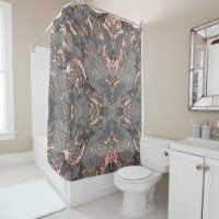 Grey gold rose marble modern design