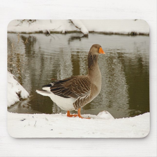 Grey goose mouse mat (Front)