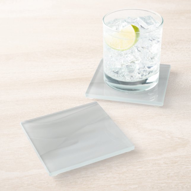 Grey Granite Brown Quartz Stone Natural Marble Glass Coaster (Angled)