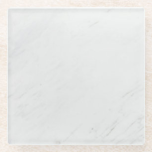 Grey Granite Brown Quartz Stone Natural Marble Glass Coaster