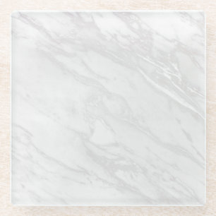 Grey Granite Brown Quartz Stone Natural Marble Glass Coaster