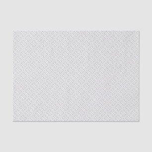 Grey Greek Key Pattern Tissue Paper