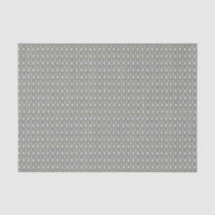Grey Green Elegant Ditsy Floral Tissue Paper