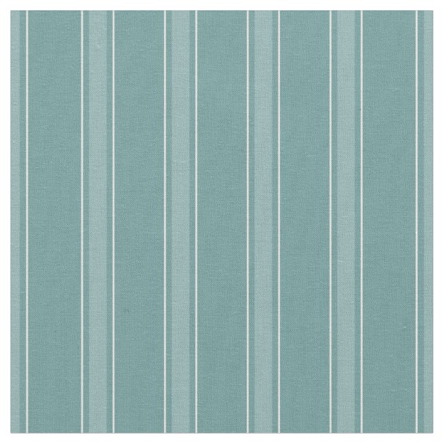 Grey Green & Light Grey Green Stripes Fabric (Close Up)