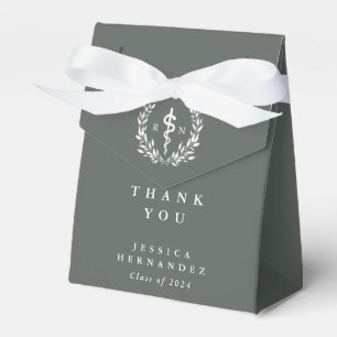 Grey-Green Registered Nurse Asclepius + Laurel Favour Box