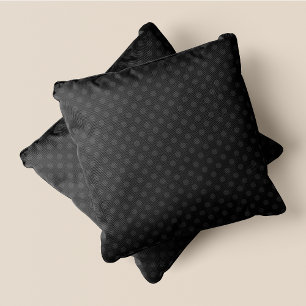 Grey & Grey Chic Polka Dots Cushion