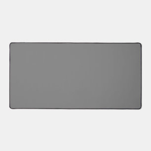 Grey Grey Colour Simple Monochrome Plain Grey Grey Desk Mat