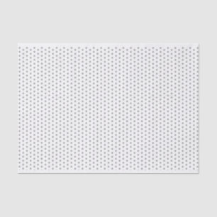 Grey Grey Polka Dot Tissue Paper