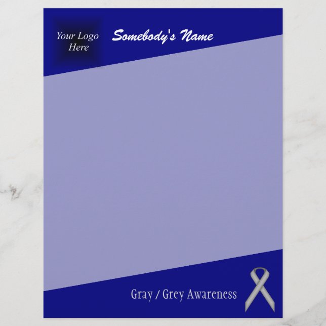Grey / Grey Standard Ribbon by Kenneth Yoncich (Front)