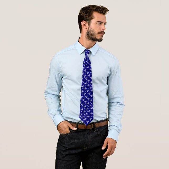 Grey / Grey Standard Ribbon by Kenneth Yoncich Tie (In Situ)