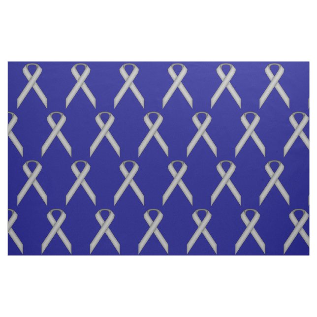 Grey / Grey Standard Ribbon Fabric (Fat Quarter)