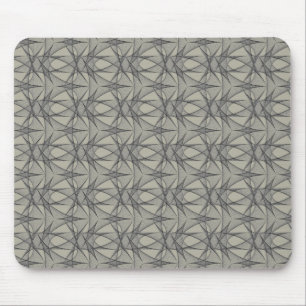 Grey Grids Mouse Mat