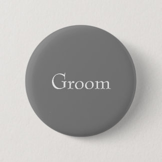 Grey Groom Button