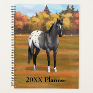 Grey Grulla Appaloosa Quarter Horse Stallion Planner