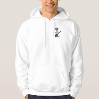 Grey Guitarist Hoodie