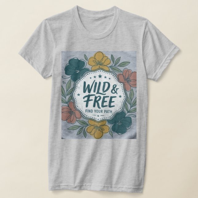 Grey half T shirt (Laydown)