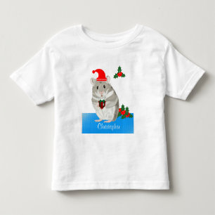  Grey Hamster personalised  Toddler T-Shirt