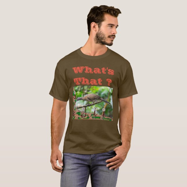 Grey-headed Chachalaca T-Shirt (Front Full)