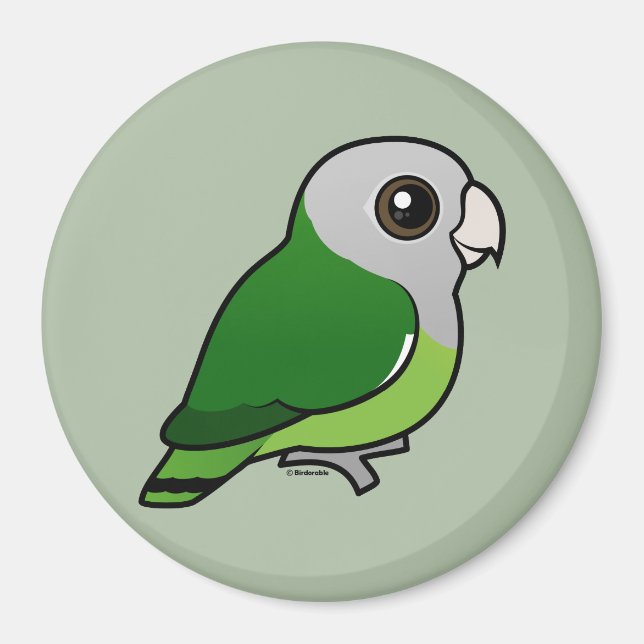Grey-headed Lovebird Magnet (Front)