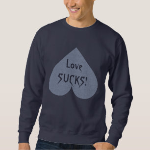 Grey Heart Anti-Valentine custom shirts & jackets
