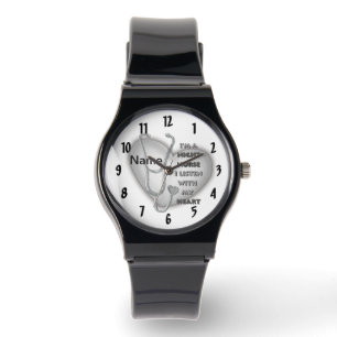 Grey Heart Night Nurse  watch