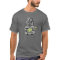 Grey Hei Tiki green Ukelele shirt