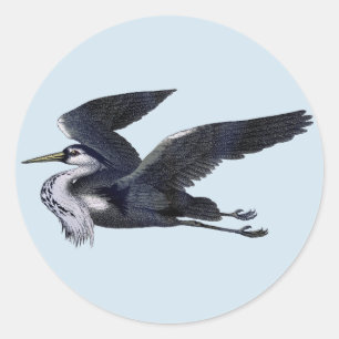 Grey Heron Stickers