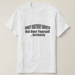 Grey History Month T-Shirt