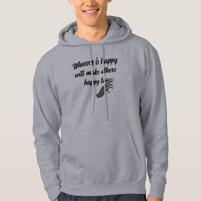 Grey Hoodie (Front)