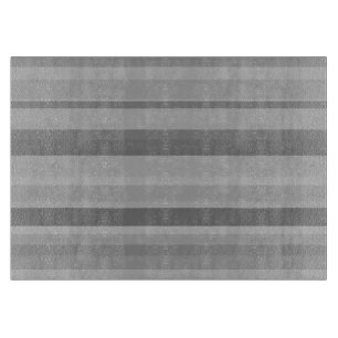 Grey horizontal stripes cutting board