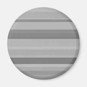 Grey horizontal stripes magnet