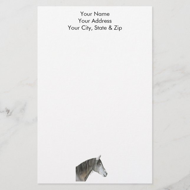 Grey Horse Stationery (Front)