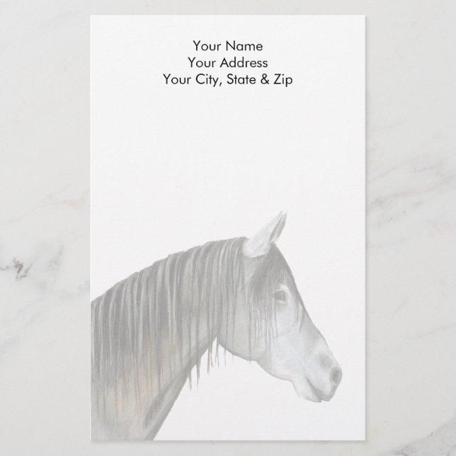 Grey Horse Stationery (Front)