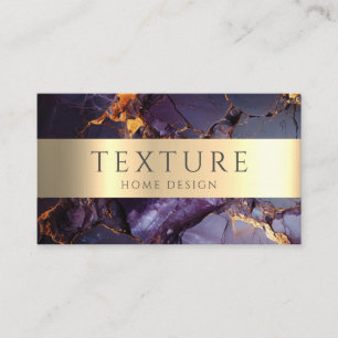 Grey Ink Pattern Marble Texture Stone Pattern Business Card