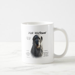 Grey Irish Wolfhound History  Coffee Mug