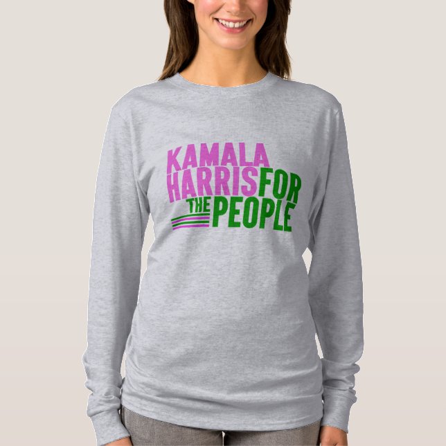 Grey Kamala Women's T-shirt (Front)