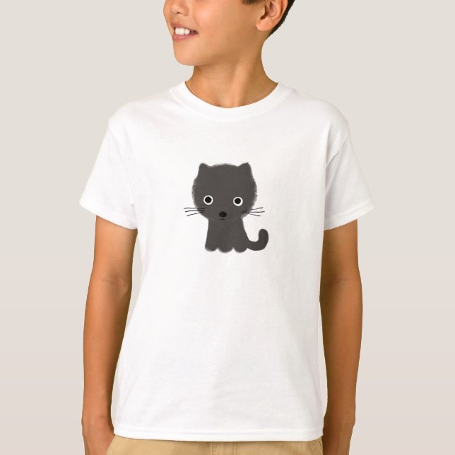 Grey Kitten T-Shirt (Front)