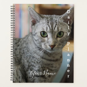 Grey Kitty - Daily Planner- HAMbWG Planner