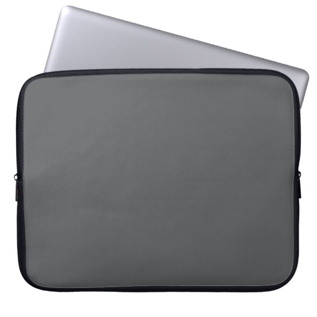 Grey  laptop sleeve (Front)