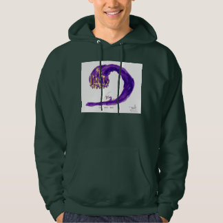 grey large mens hoodie