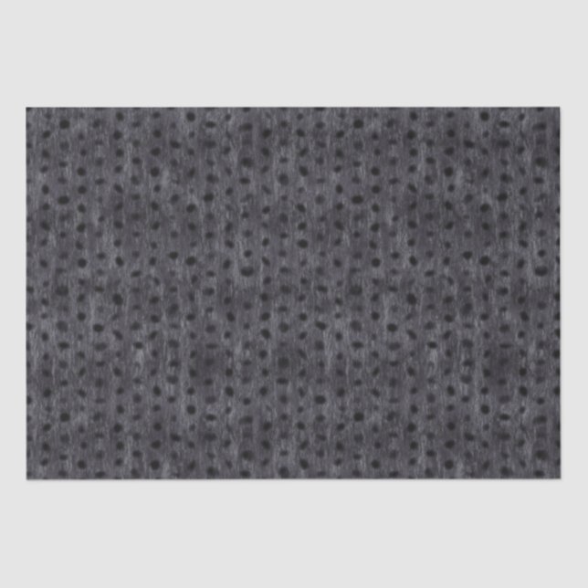 Grey Leopard    Tissue Paper (Front)